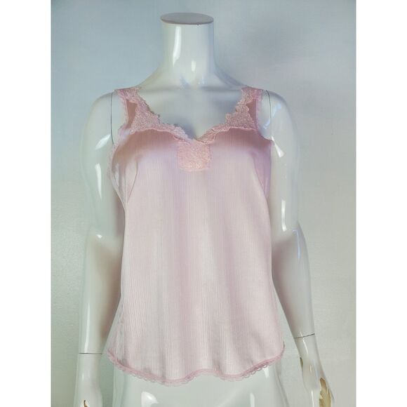 Vintage Warner's Light Pink Slip Tank - Picture 1 of 7